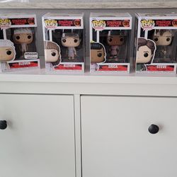 Stranger Things Funko Pop Lot Of 6 In Original Boxes