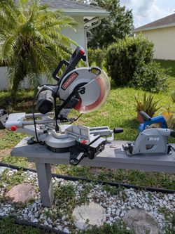 12 In. Dual-Bevel Sliding Compound Miter Saw with Laser and Work Light 15AMP Motor Kreg Adaptive Cut
