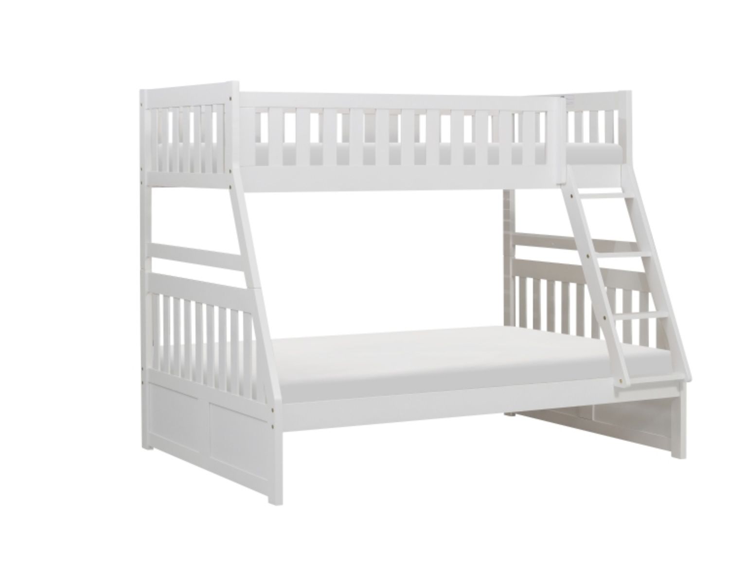 Bunk Bed Full/Twin White With Mattress 👌🔥🥳