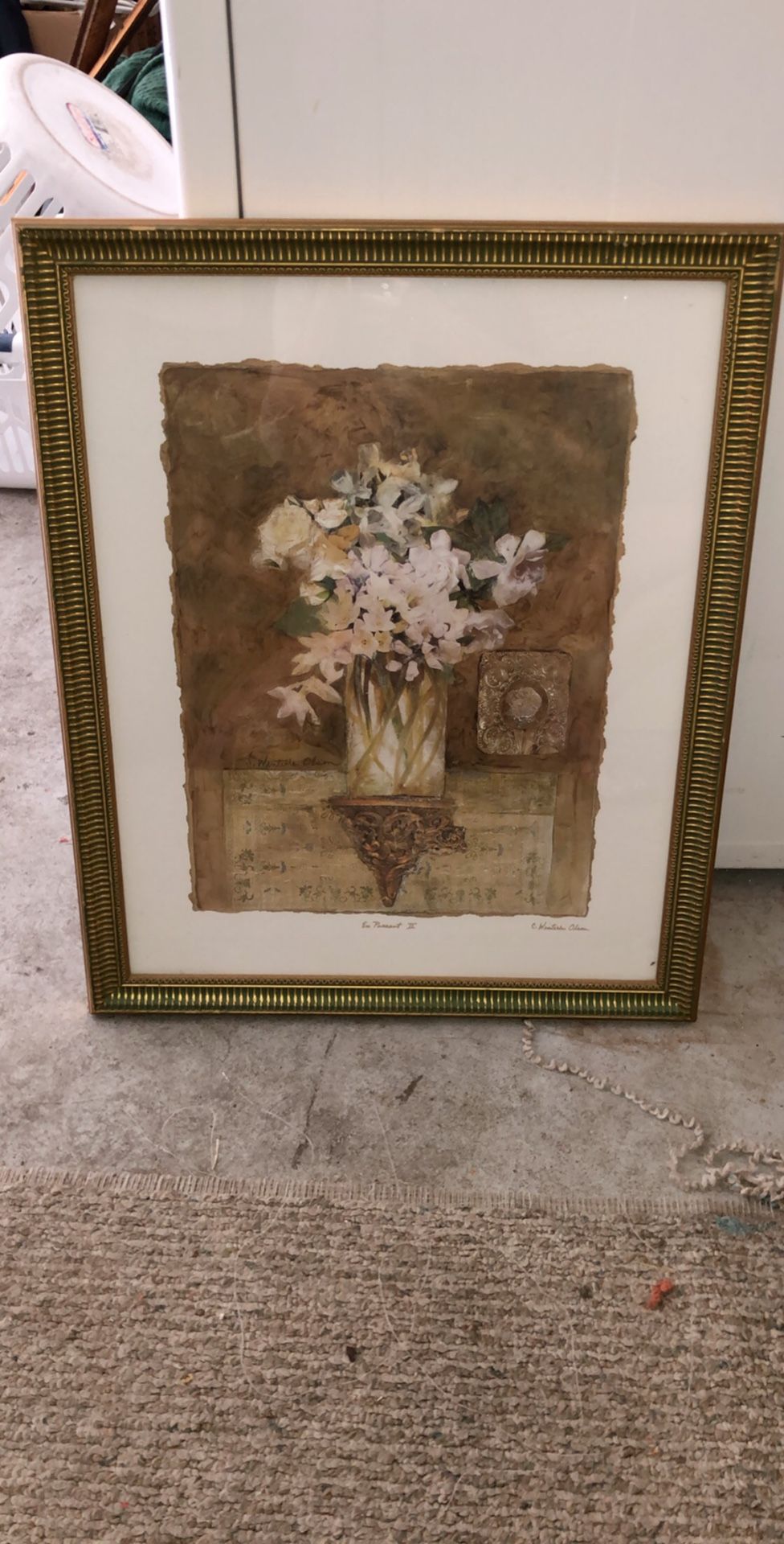 Framed Wall Art/Painting - En Passant II by C. Winterle Olson