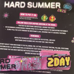 2 Day Pass HARD SUMMER 