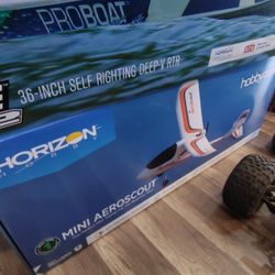 Mini Arrow Scout RC Beginner Airplane Ready To Fly Including Remote Battery And A Charger Brand New Special Season Deal $129