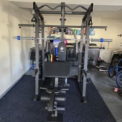 Smith Machine 2001 | Multi-Use Adj Bench | Gym Equipment | Fitness | Squat Rack | Excercise |🔴WEIGHTS AND BARBELL SOLD SEPARATELY 🔴 FREE DELIVERY 🚚