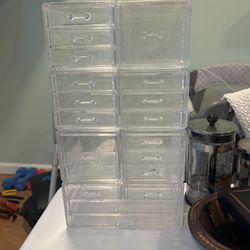 Plastic Makeup Drawers 