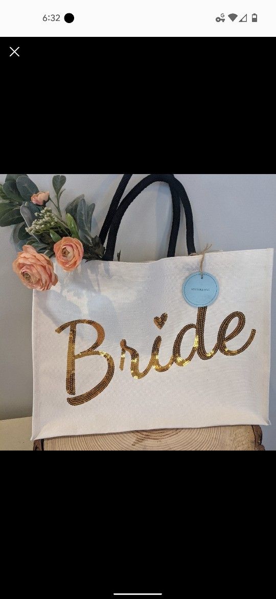 Reusable Bride Bag! 