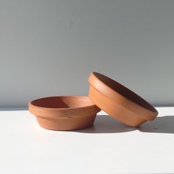  Terra Cotta Plant Pot/ Plant Planter/ Flower Pot Sauser Plate Dish  