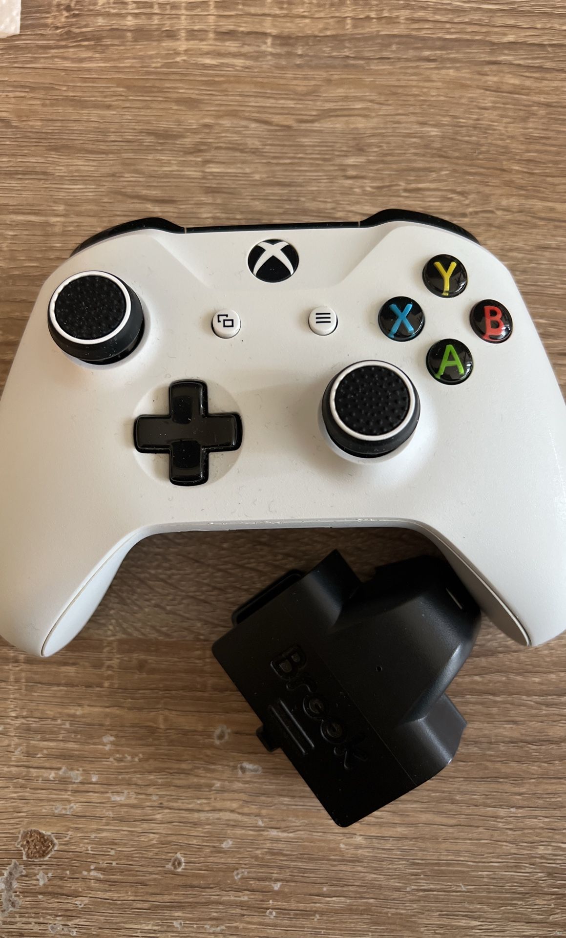Xbox Wireless controller + Brook X One Adapter