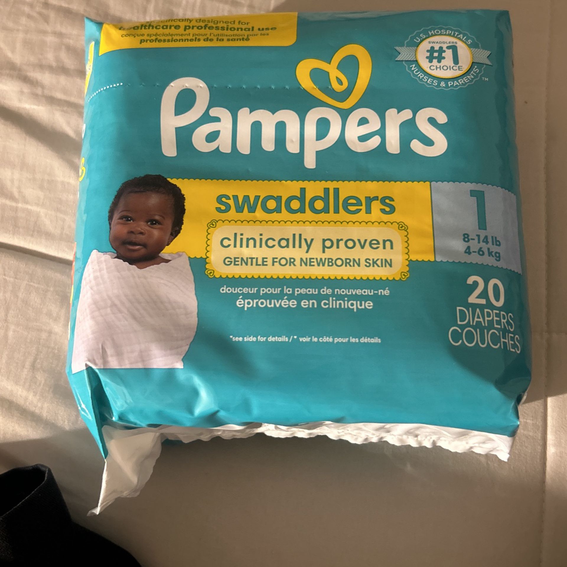 Pampers Swaddlers Size 1 Diapers