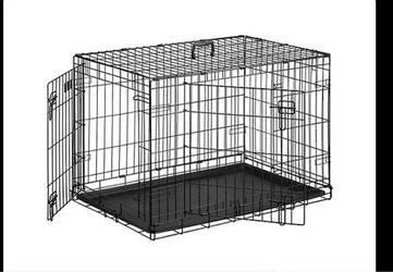 36” per mate USA made heavy black folding clean tray $35. 26” closed cage carrier $20 cash Cecelia dr NPR