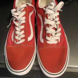 red vans size 10