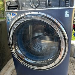 GE WLFRONT LOADER WASHER AND DRYER SET 