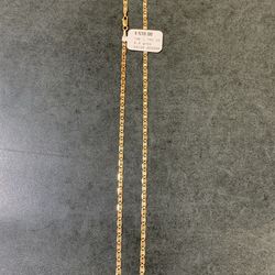 14k Tri-Color Necklace