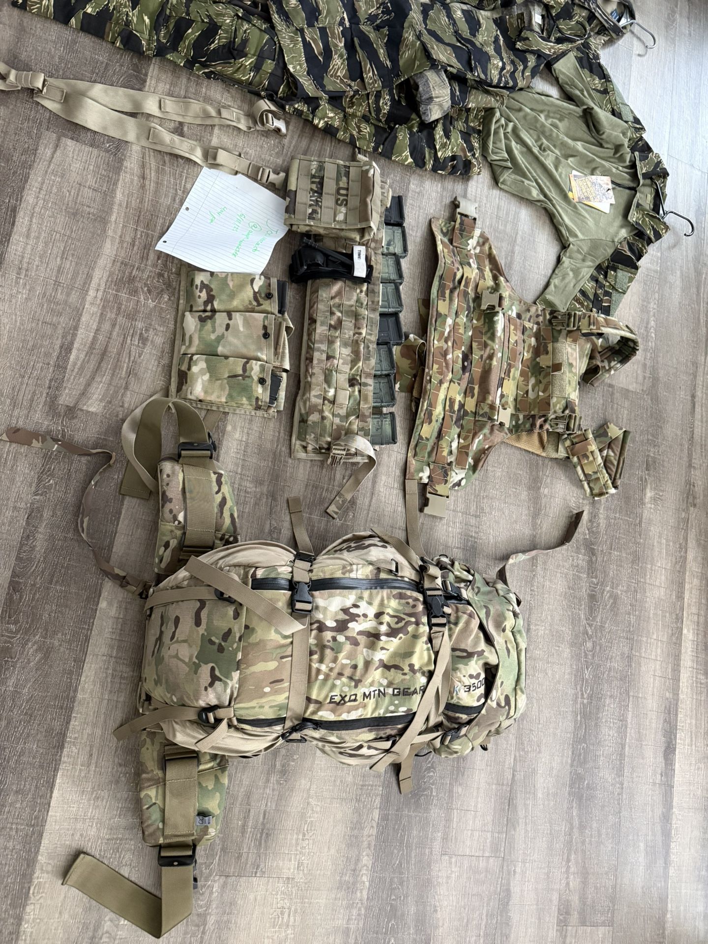 Military Sustainment Gear
