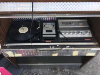 Antique jukebox