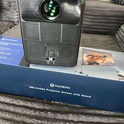 Kodak Flik HD10 Projector + 100 Inch Screen