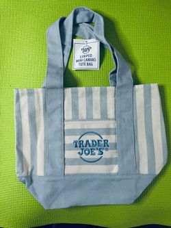 Trader Joe’s Stripe Tote Bag