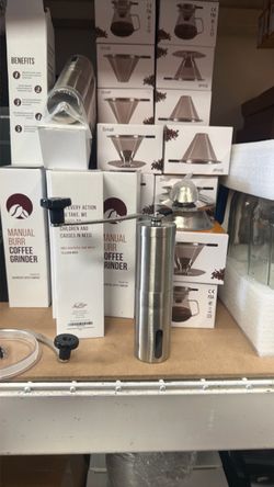 JavaPresse Manual Burr Coffee Grinder