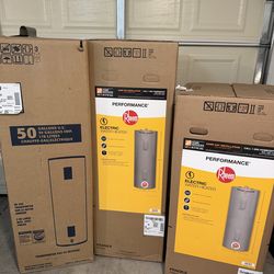 New in box 50 gallon Electric Water