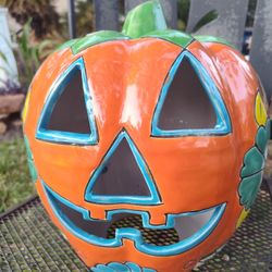 BRAND NEW NEVER USED TALAVERA JACK O LANTERN. NUEVO PRODUCTO MEXICANO 