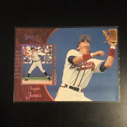 Chipper Jones Select Artist Proof.