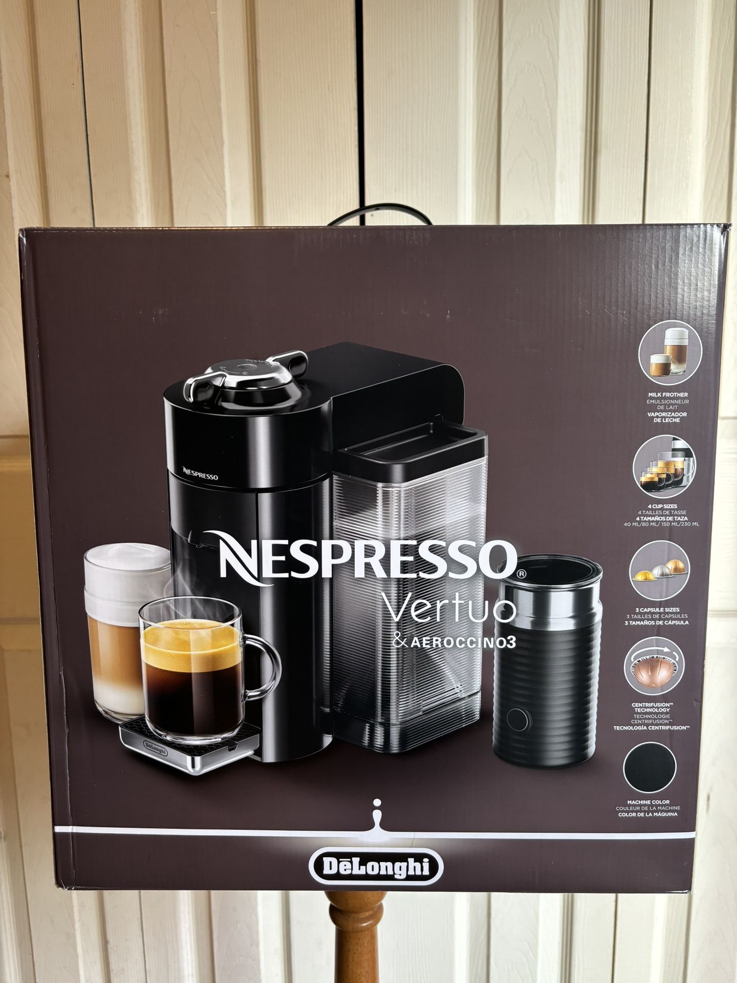 Nespresso Vertuo & Aerrocino3