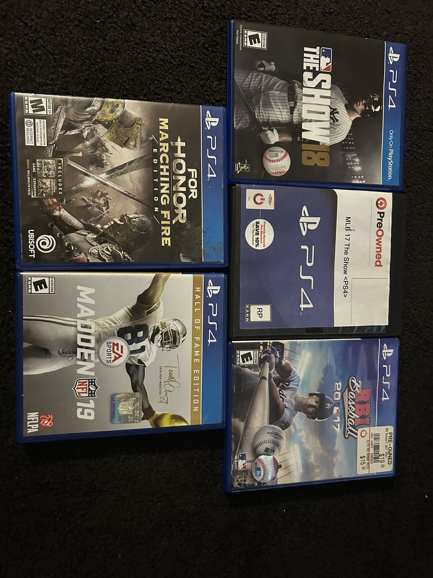 PS4 Games - All For $8