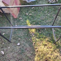 Metal Table, Needs Glass Top
