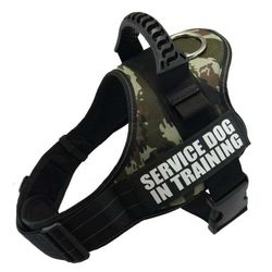 Pet Dog Harness Reflective Rope Nylon Handle 