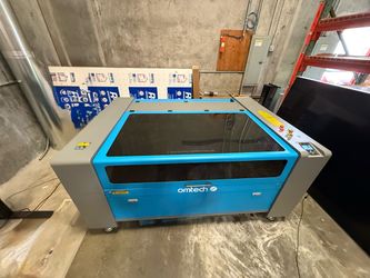 OMTech SH-G1490 130W CO₂ Laser Engraver/Cutter – 35” × 55” Bed