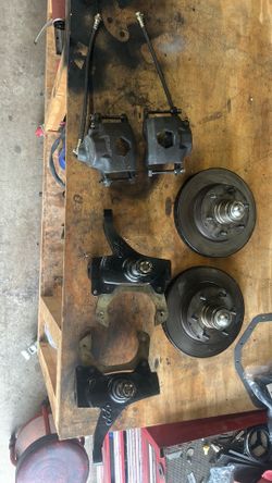 1(contact info removed) disc brake kit w/ drop spindles