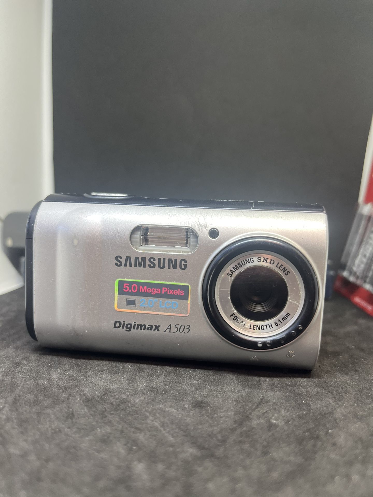 Samsung Digimax A503 Digital Camera 5MP Megapixel 3x Optical Zoom - Silver