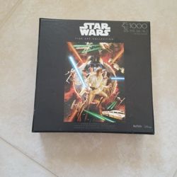STAR WARS PUZZLES 1000 PIECES NEW SEALED.