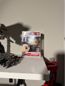 Superman funko pop toy