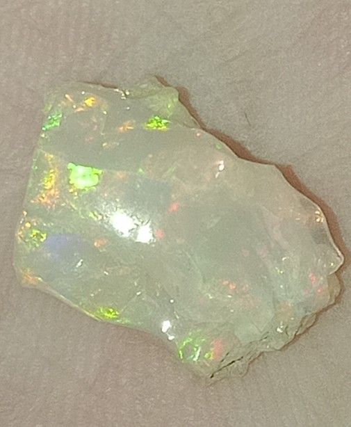 5ct Ethiopian Fire Opal Loose Rough Gemstone