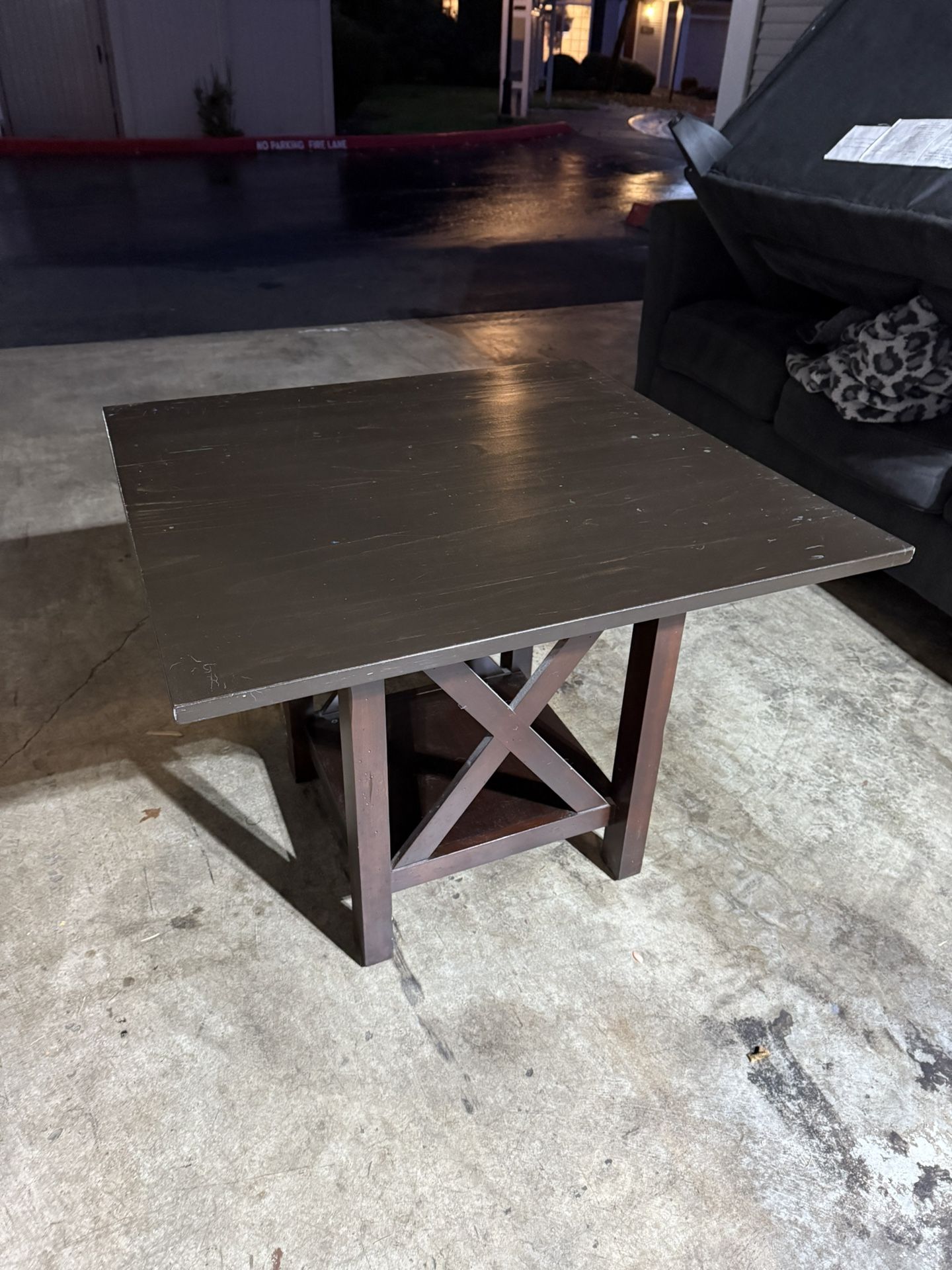 Corner End Table