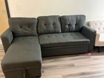 3 seated sofa with bed