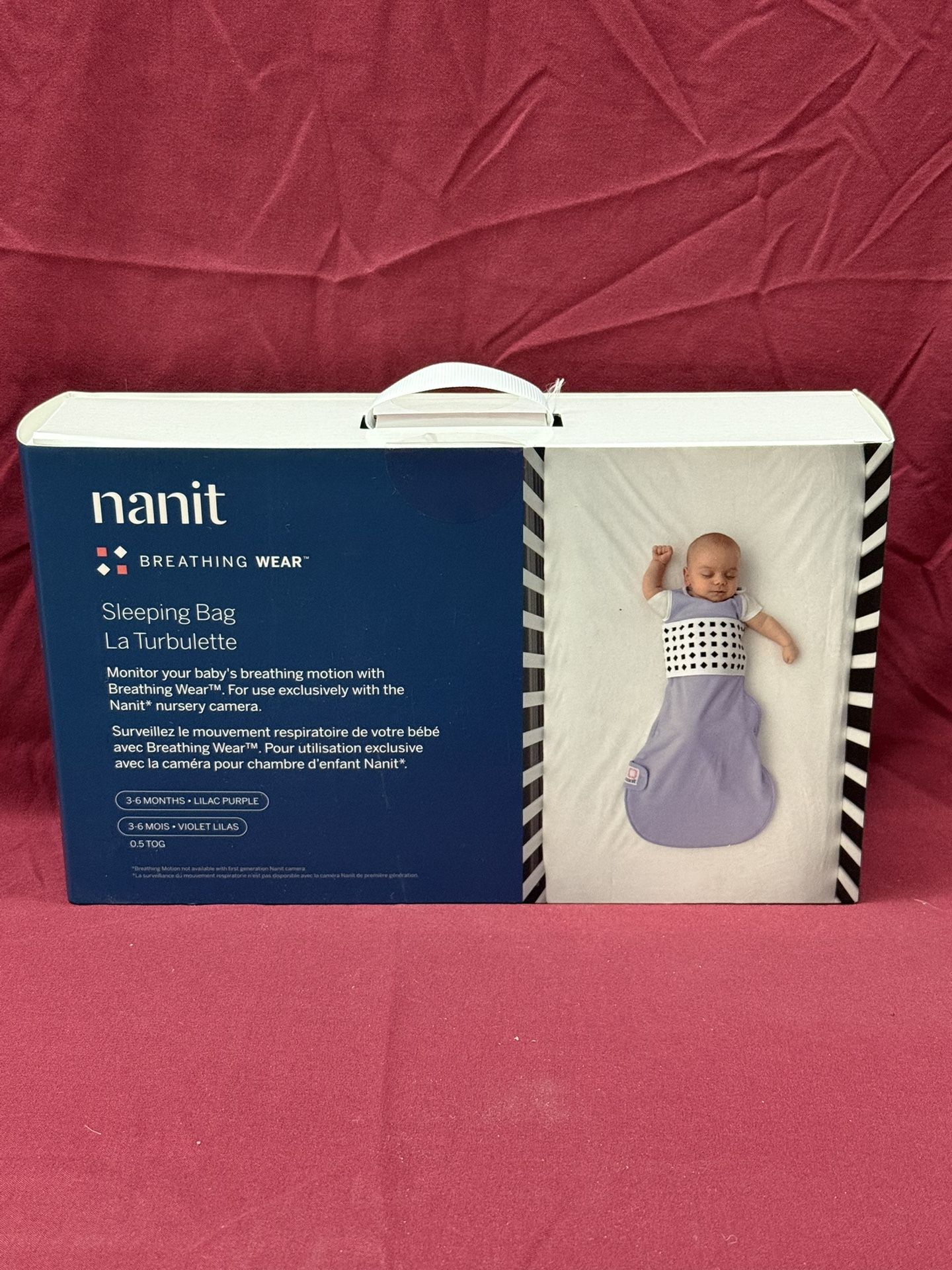 NANIT Breathing Wear Sleeping Bag La Turbulette 3-6 Months