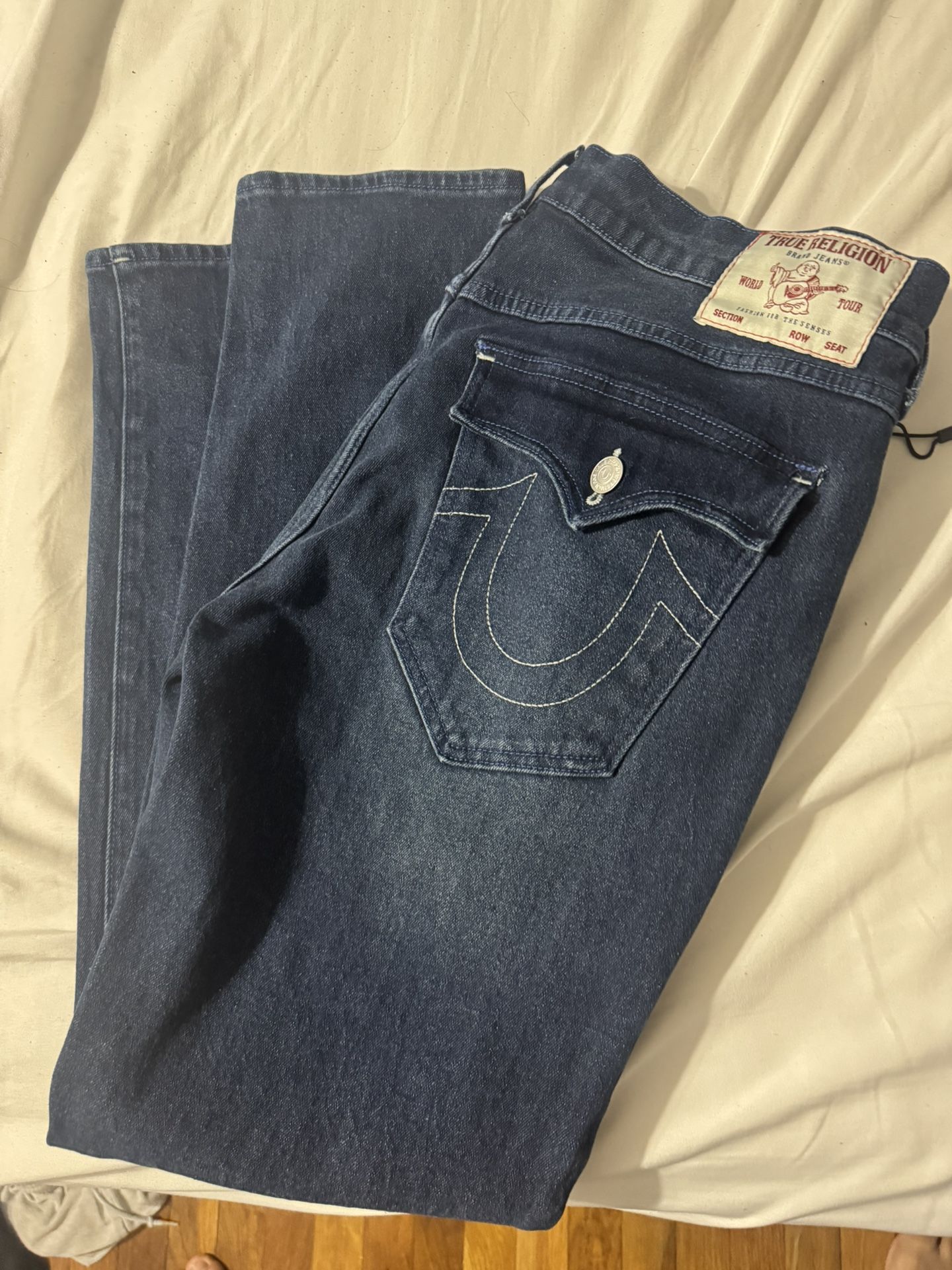 True Religion Sz 36 Relaxed Skinny