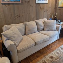 Raymour And Flanigan Couch, Chair And Ottoman Set