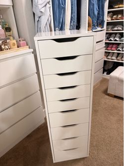 IKEA 9 drawer Alex unit