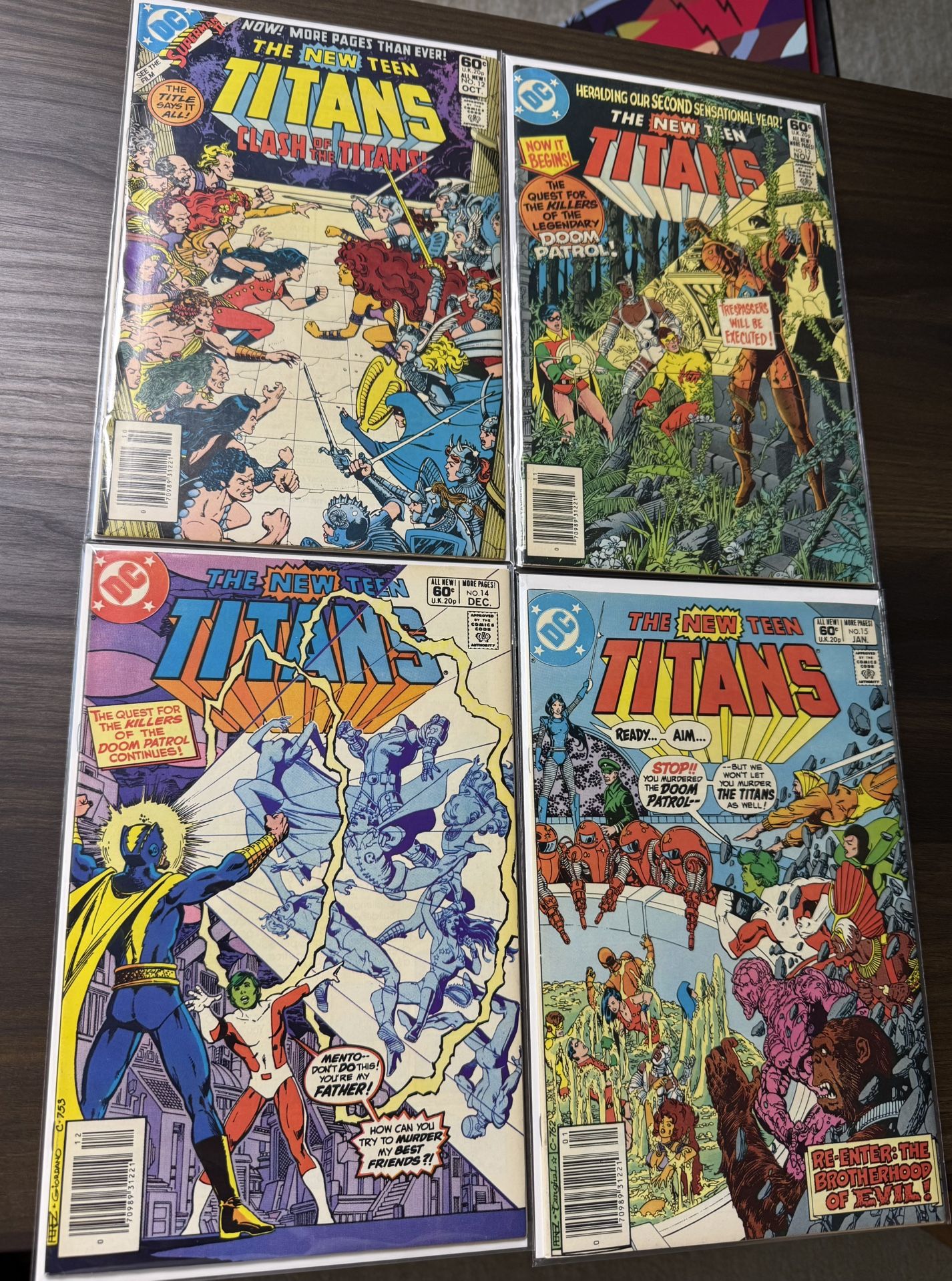 The New Teen Titans Issues 12-15