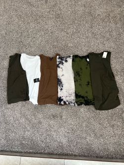 Men’s T-Shirt Bundle Fashion Nova H&M Size Large