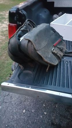 Harley Davidson saddle bags