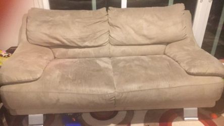 Microfiber couch