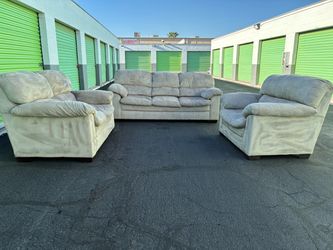 3-Piece Corduroy Sofa Set