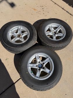 Aluminum trailer wheels 14 inch