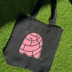 Handmade Tote Bag ( Pink Concha )