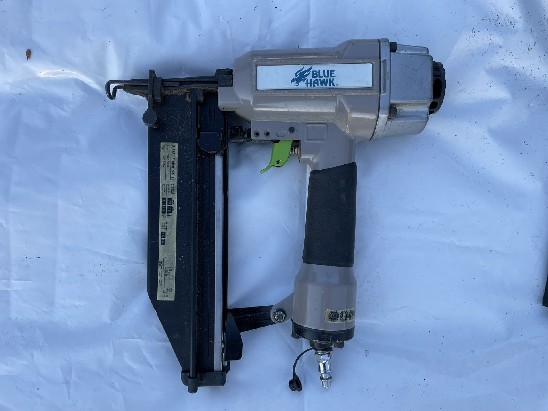 Blue Hawk Nail Gun 2.5 Inch-$35