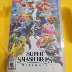 SUPER SMASH BROS ULTIMATE NINTENDO SWITCH BRAND NEW FACTORY SEALED 