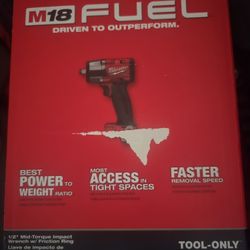 Milwaukee M18 Impact Wrench 1/2